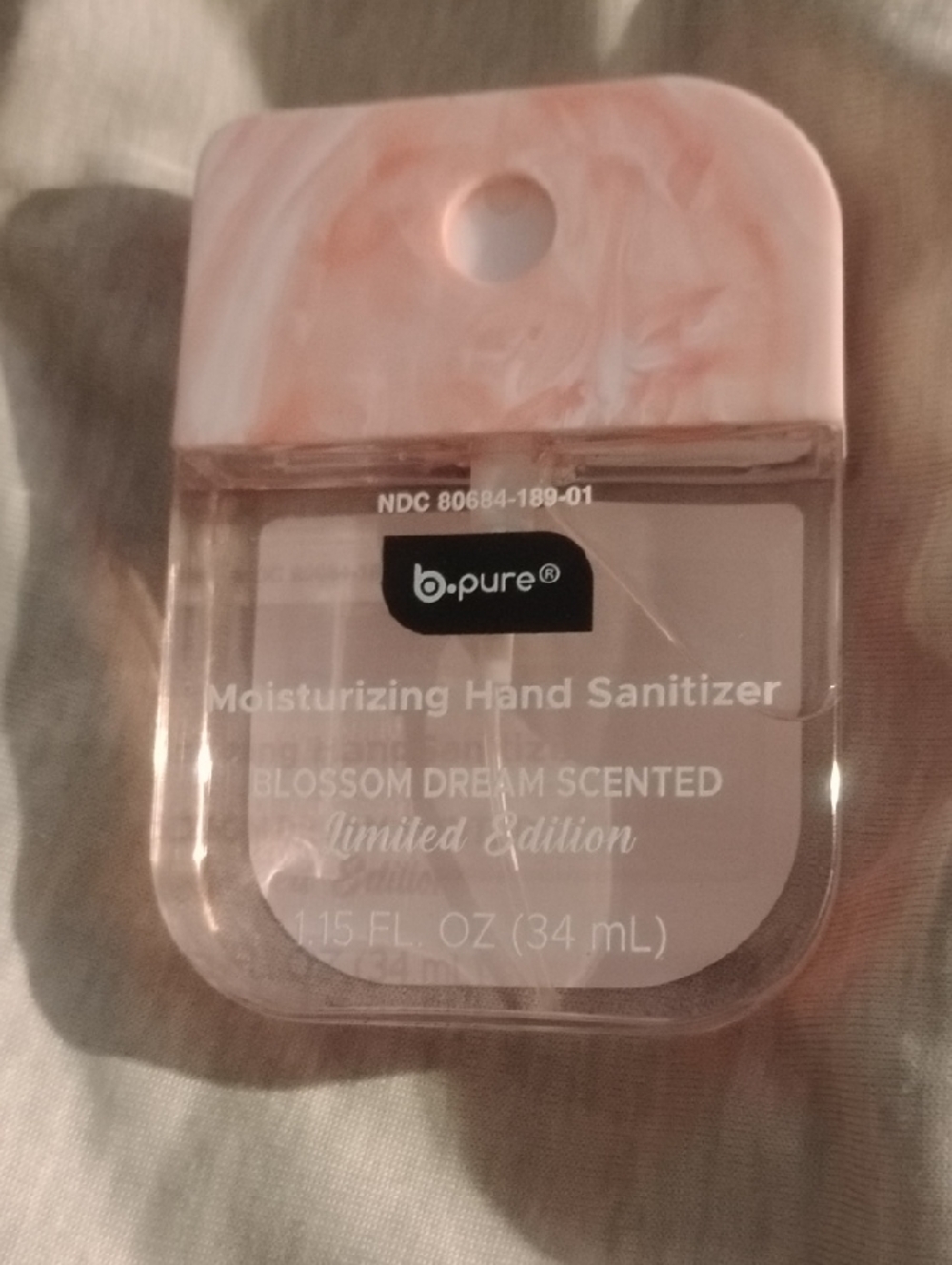 b.pure Blossom Dream Moisturizing Hand Sanitizer - Pink